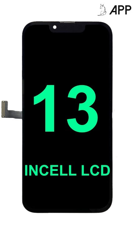 iPhone 13 LCD Screen Replacement Assembly with Touch and Frame [INCELL | APP INCELL]